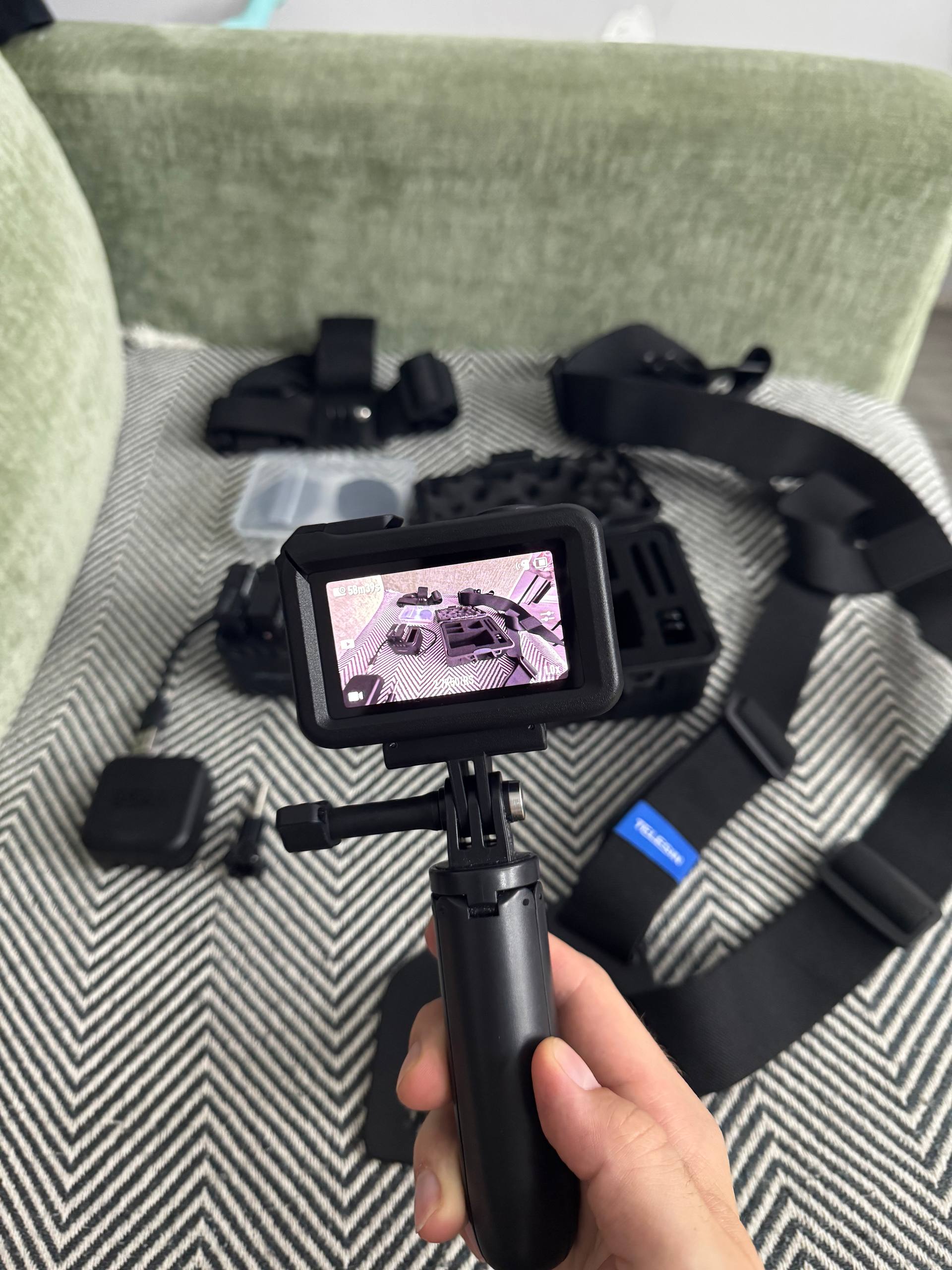 Продам Экшн камеру Dji action 5 pro Состояние хорошее В комплекте 2 доп аккумулятора новые
