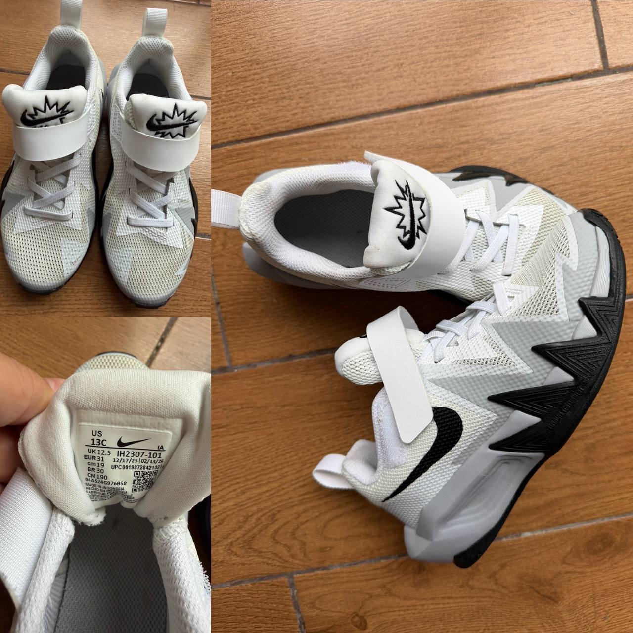 Детские кроссовки Nike Размер -31 (маломерки , лучше ориентироваться на 30 размер) Цена -