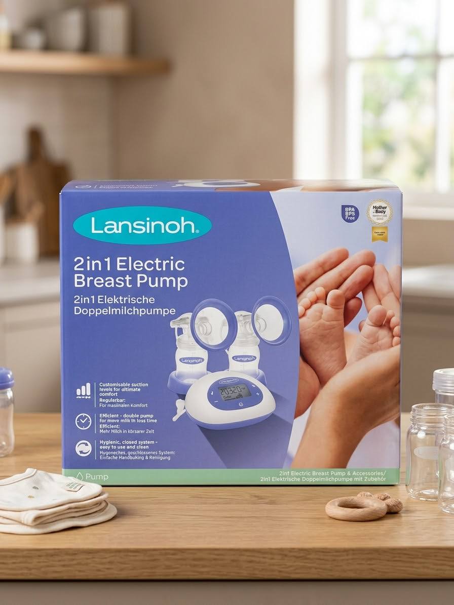 📣 Продается электрический молокоотсос Lansinoh 2in1! 💜 Бренд: Lansinoh (2in1 Electric Brea