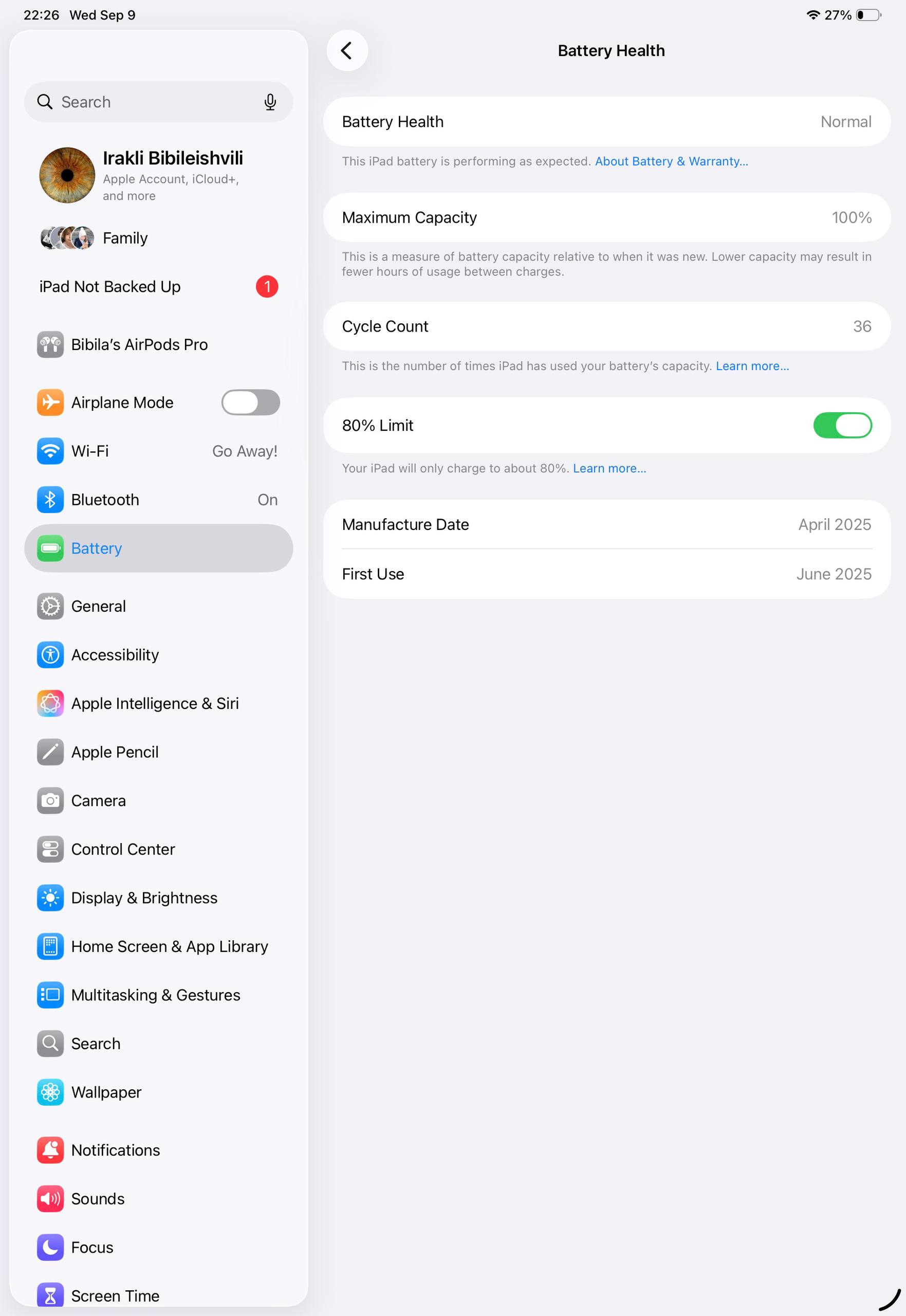 Ipad Pro 11 M4, 256гб. со стикером от dbrand. Батарея 100% почти не пользовался, без царап
