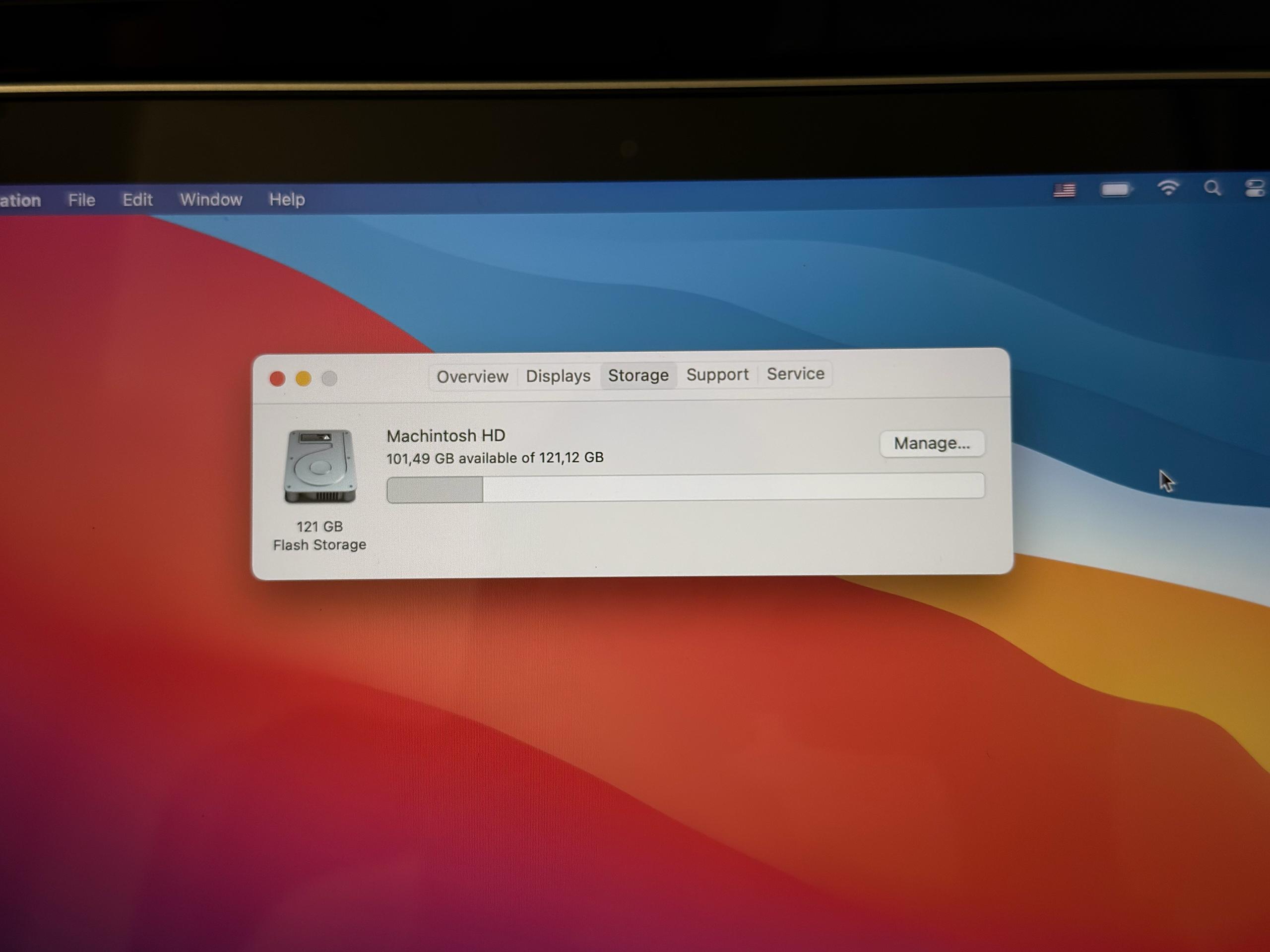 MacBook Pro 13", Late 2013 128 GB SSD, 4 GB оперативной памяти. Intel Core i5 2,4 GHz macO