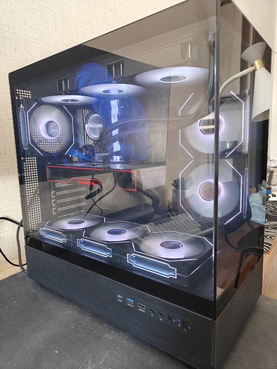 Игровой компьютер, как новый. Характеристики: Процессор: AMD Ryzen 5 7500F (6 ядер/12 пото