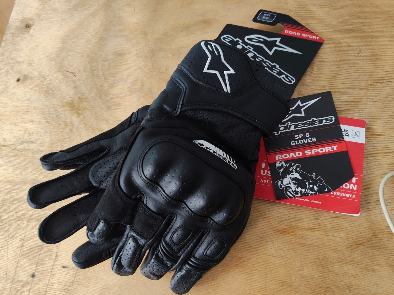 ↔️ #продам 🛄 #gloves #alpinestars 📃 Перчатки alpinestars sp-5 2XL, покупал 6 сентября, нак