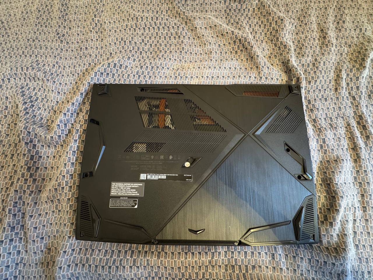 Ноутбук Msi gf63 thin Rtx3050 Intel core i5 11400h 4.6hz 16ram 512gb В хорошем состоянии Ц