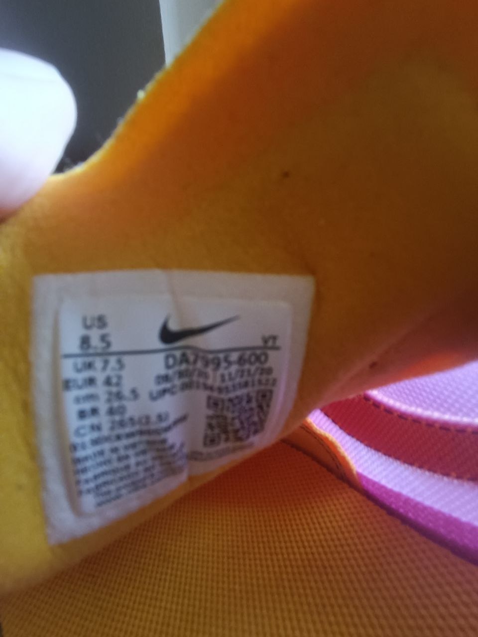 Продам Nike Waffle One "Active Fuchsia" Абсолютно новые, не подошёл размер ​Размер: US 8.5